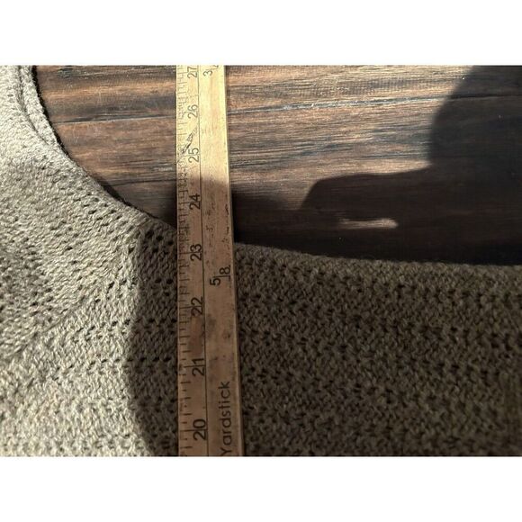 LL Bean Mens Large Made In Freeport Maine USA Beige Wool Full Zip Jacket - Picture 4 of 7
